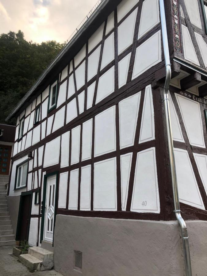 Schöne Ferienwohnung Gewölbekeller Fachwerkhaus Bacharach Exterior foto