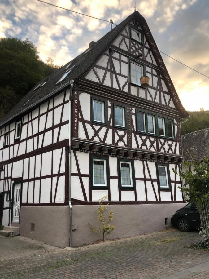 Schöne Ferienwohnung Gewölbekeller Fachwerkhaus Bacharach Exterior foto